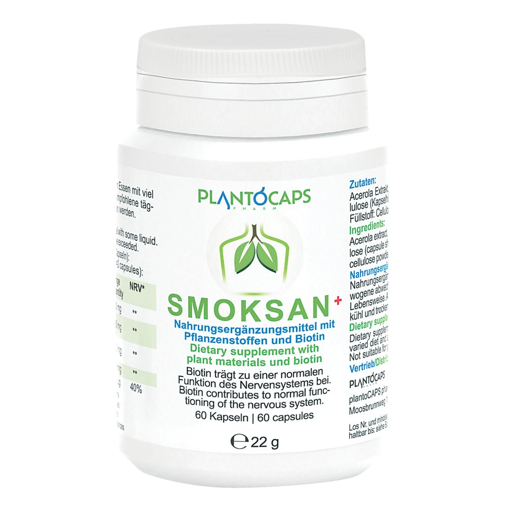 PLANTOCAPS SMOKSAN+ Kapseln