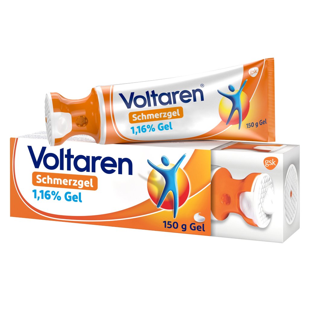 Voltaren Schmerzgel 11,6 mg/g Voltaren Gel bei Rückenschmerzen, 150 g