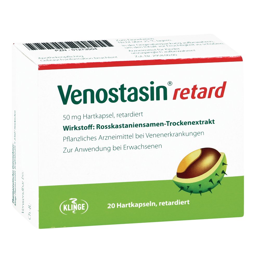 VENOSTASIN retard 50 mg Hartkapsel retardiert