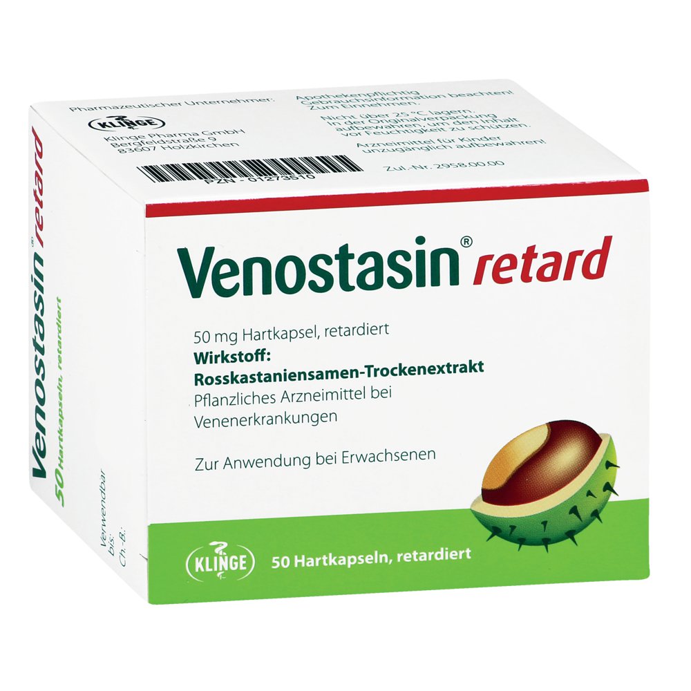 VENOSTASIN retard 50 mg Hartkapsel retardiert