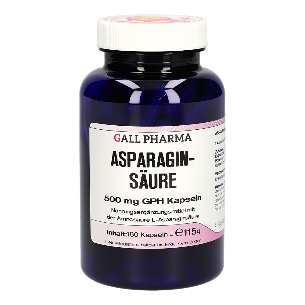 ASPARAGINSÄURE 500 mg GPH Kapseln