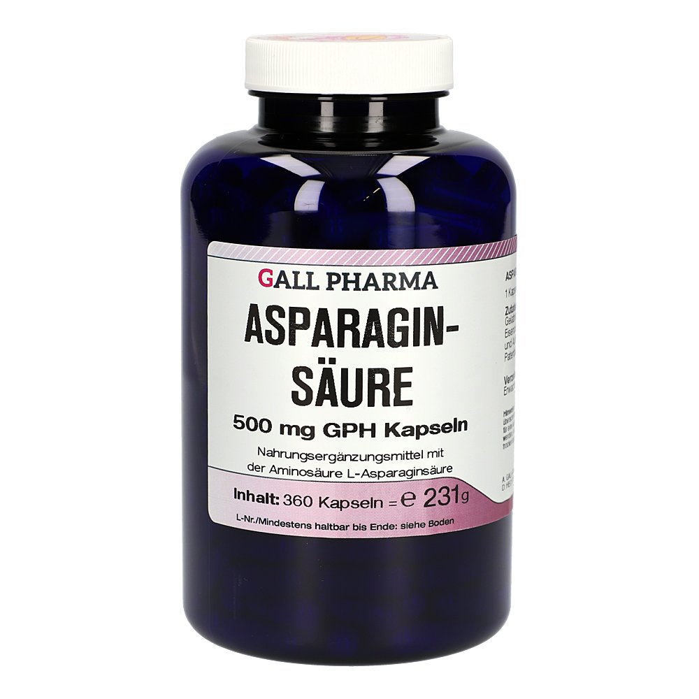 ASPARAGINSÄURE 500 mg GPH Kapseln