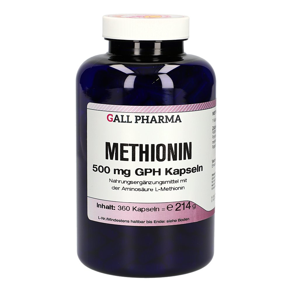 METHIONIN 500 mg GPH Kapseln