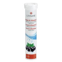LIVSANE Eisen & Vitamin C Brausetabletten