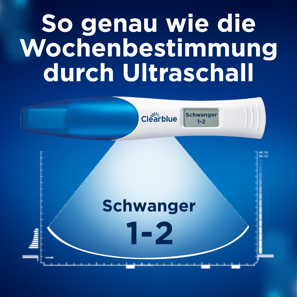 CLEARBLUE Schwangerschaftstest m.Wochenbestimmung 1er