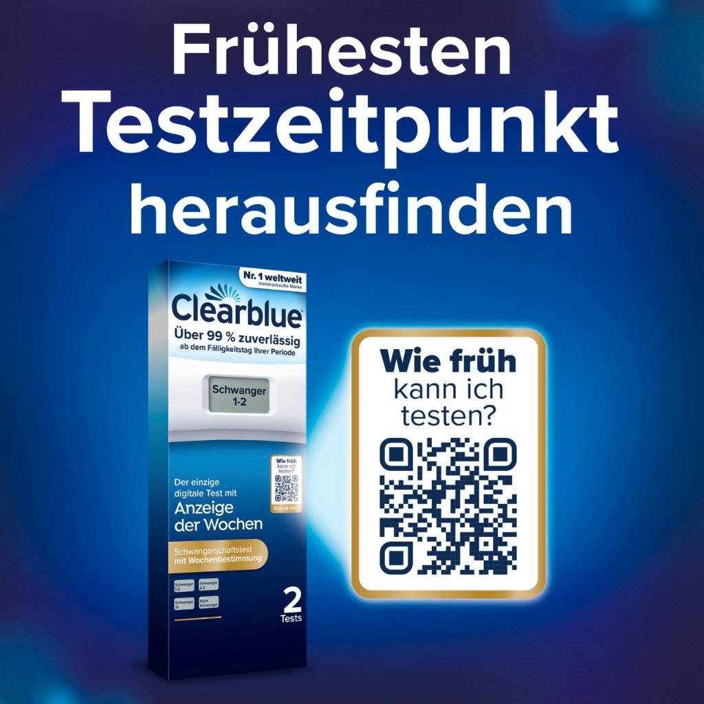 CLEARBLUE Schwangerschaftstest m.Wochenbestimmung 2er