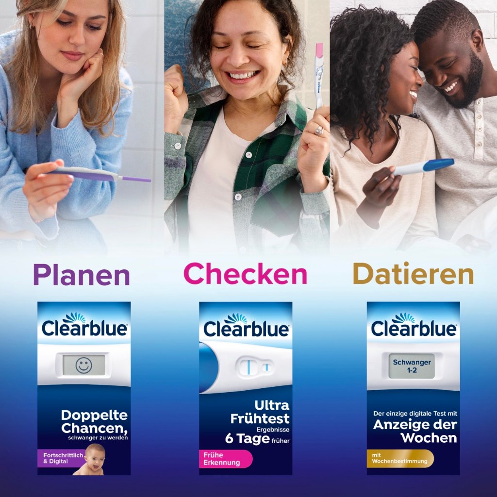 CLEARBLUE Schwangerschaftstest m.Wochenbestimmung 2er