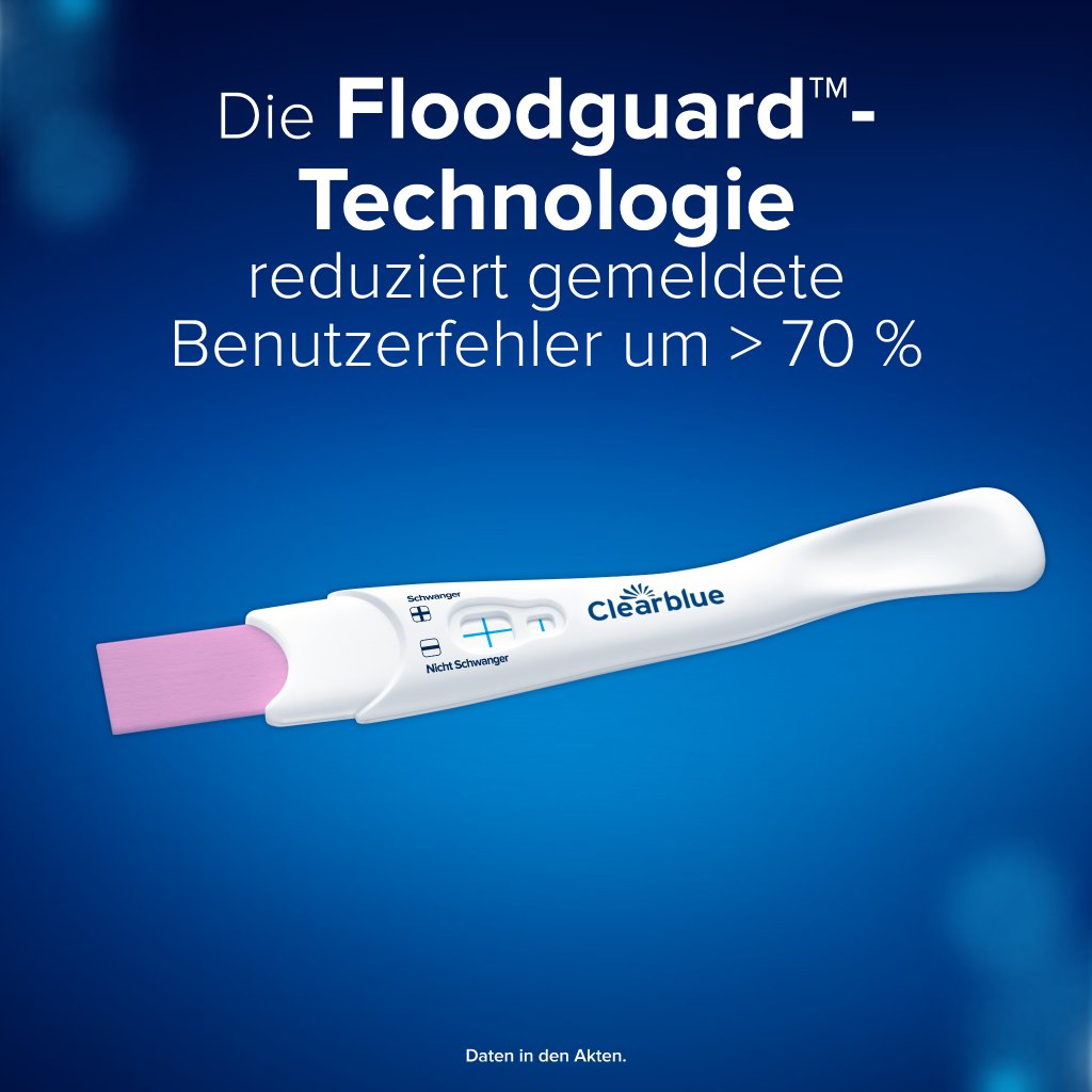 CLEARBLUE Schwangerschaftstest schnelle Erkennung