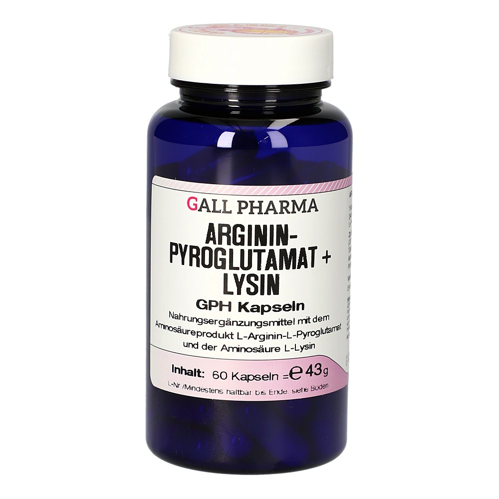 ARGININPYROGLUTAMAT+Lysin GPH Kapseln