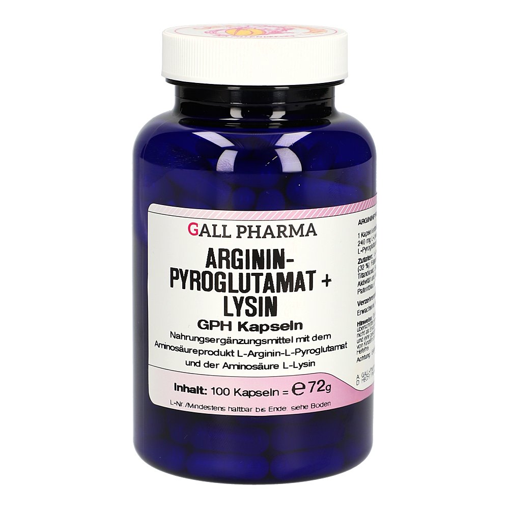 ARGININPYROGLUTAMAT+Lysin GPH Kapseln