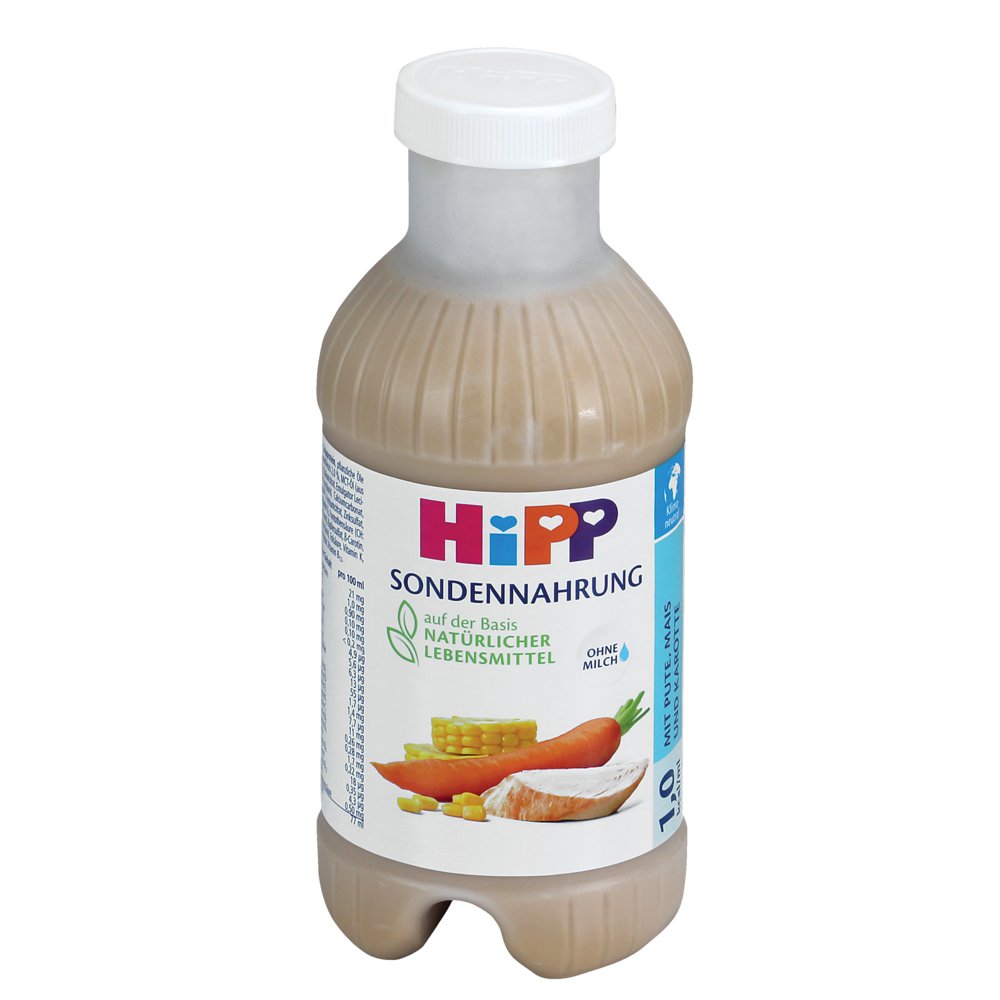 HIPP Sondennahrung Pute Mais & Karotte Kunstst.Fl.