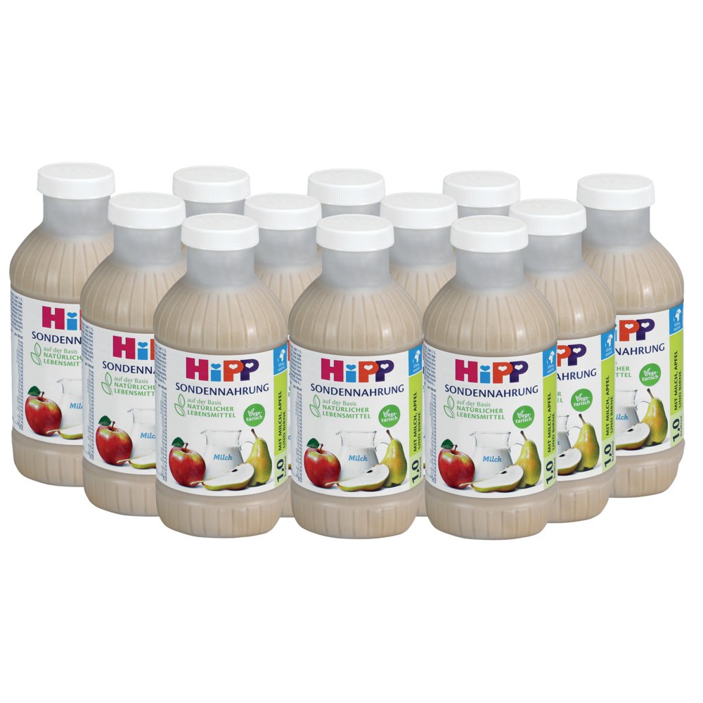 HIPP Sondennahrung Milch Apfel & Birne Kunstst.Fl.