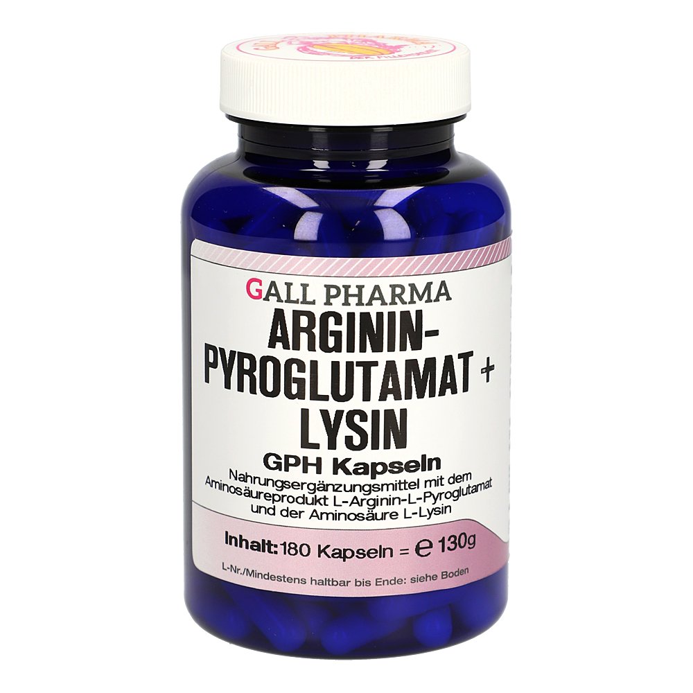 ARGININPYROGLUTAMAT+Lysin GPH Kapseln