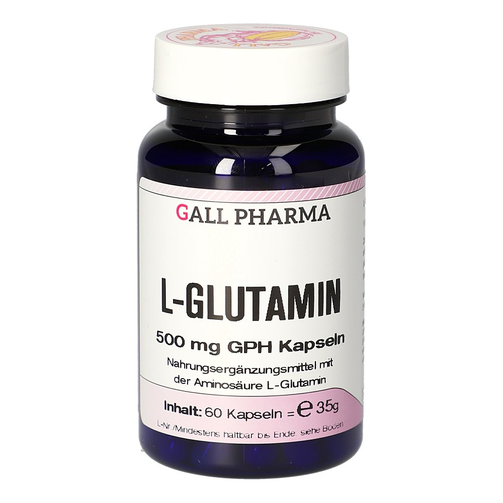 L-GLUTAMIN 500 mg GPH Kapseln