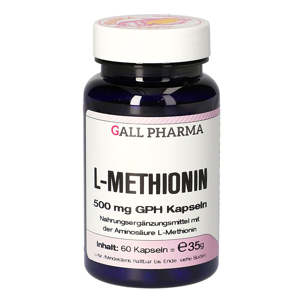 L-METHIONIN 500 mg Kapseln