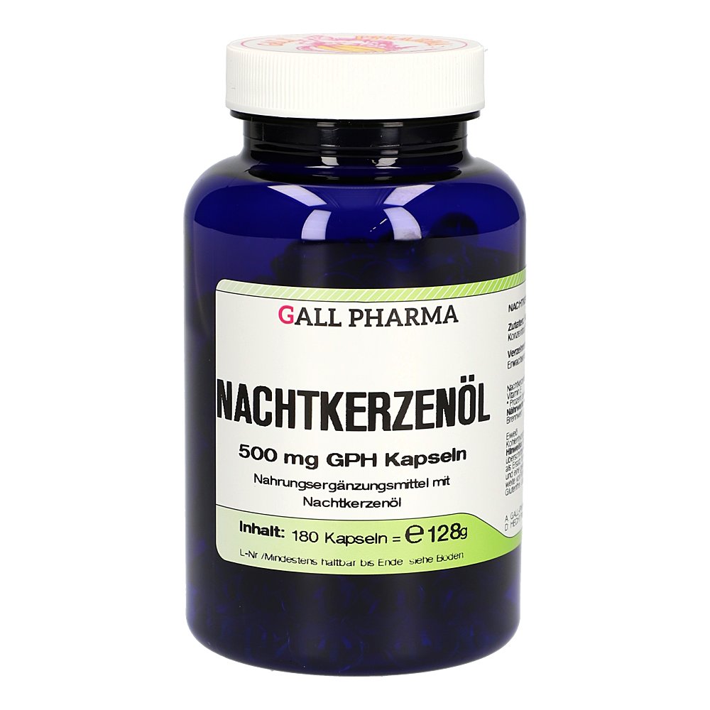 NACHTKERZENÖL 500 mg GPH Kapseln