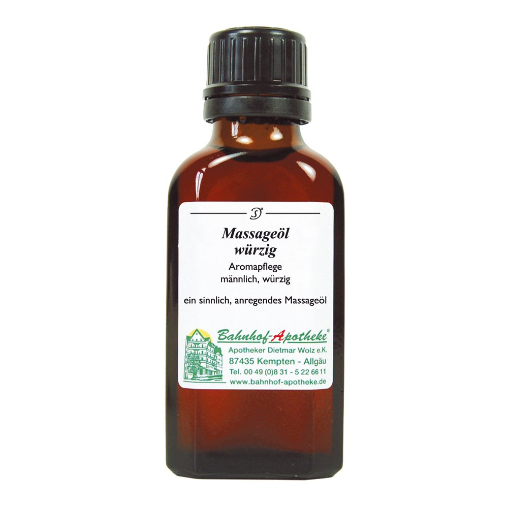 MASSAGE-ÖL würzig