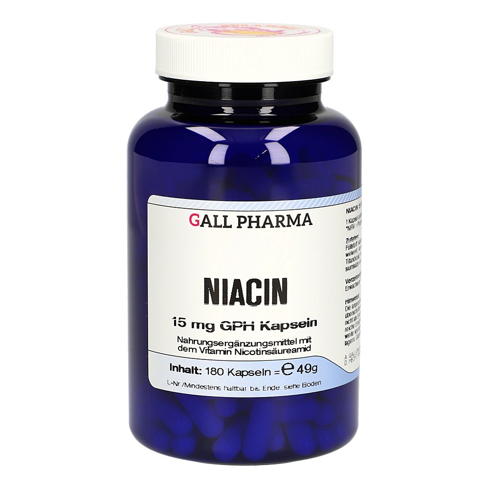 NIACIN 15 mg GPH Kapseln