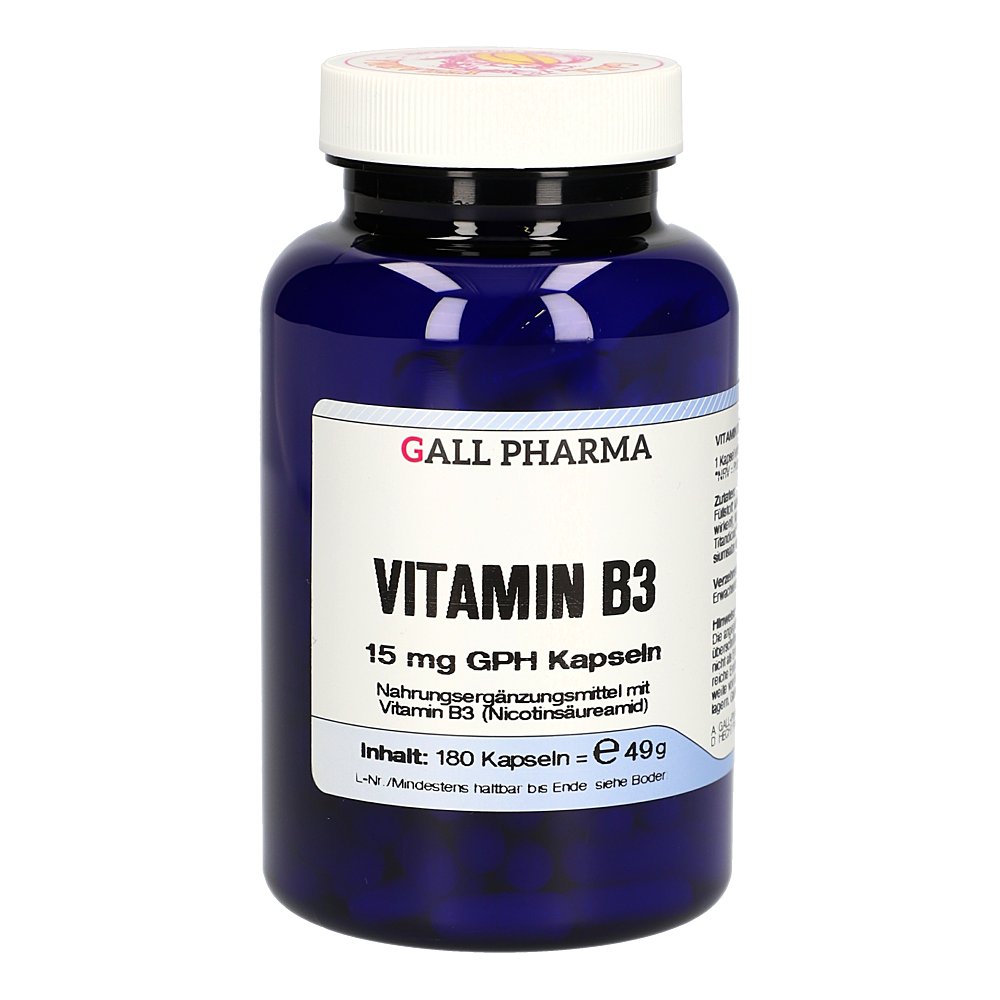 VITAMIN B3 15 mg GPH Kapseln