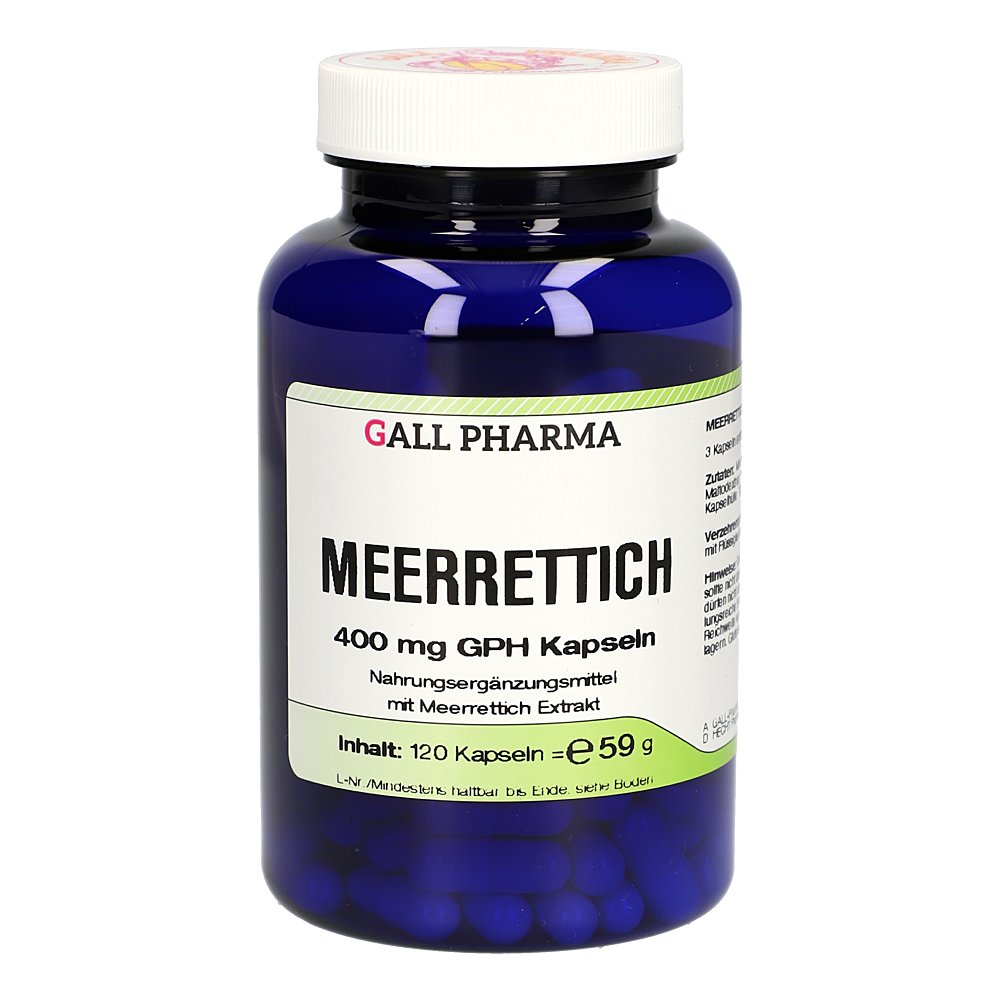 MEERRETTICH 400 mg GPH Kapseln