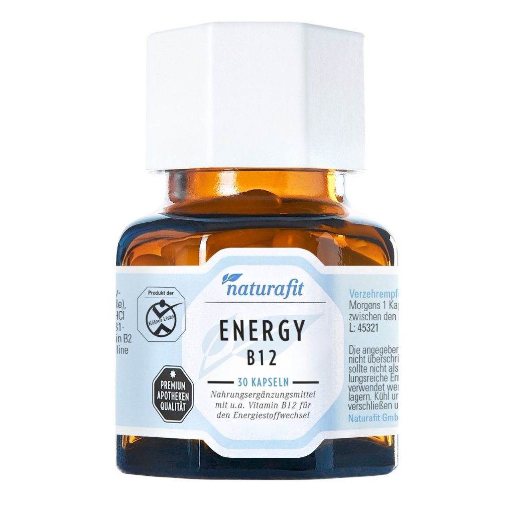 NATURAFIT Energy B12 Kapseln