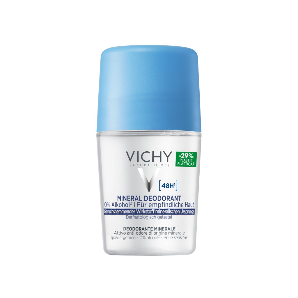 Vichy Deo Roll-On 48h Mineral ohne Aluminium