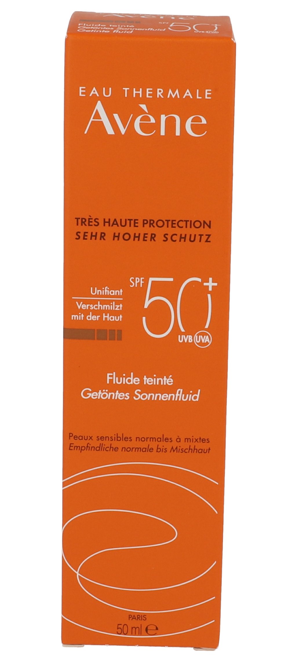 AVENE SunSitive Sonnenfluid SPF 50+ getönt
