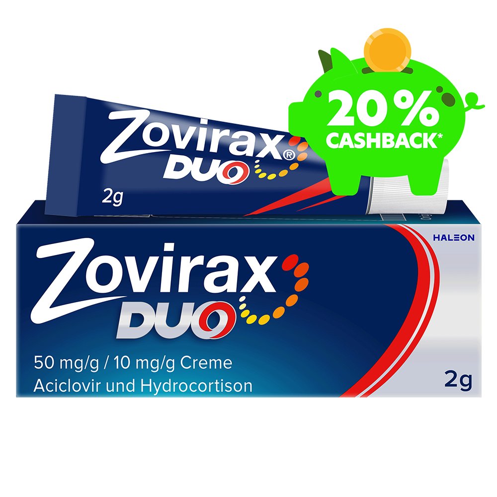ZOVIRAX Duo 50 mg/g / 10 mg/g Creme