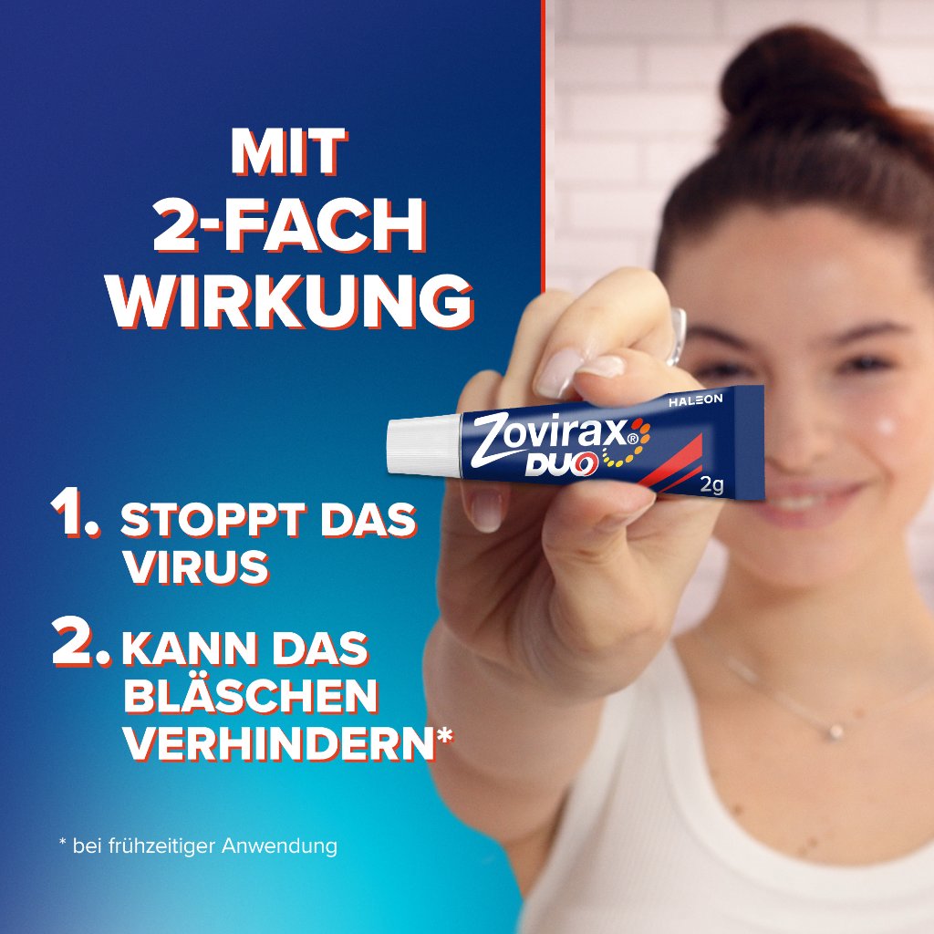 ZOVIRAX Duo 50 mg/g / 10 mg/g Creme