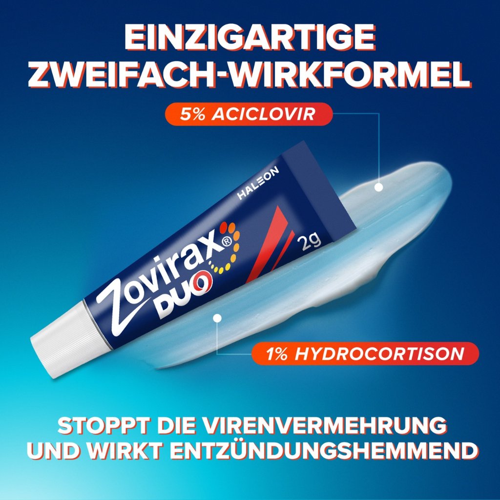 ZOVIRAX Duo 50 mg/g / 10 mg/g Creme
