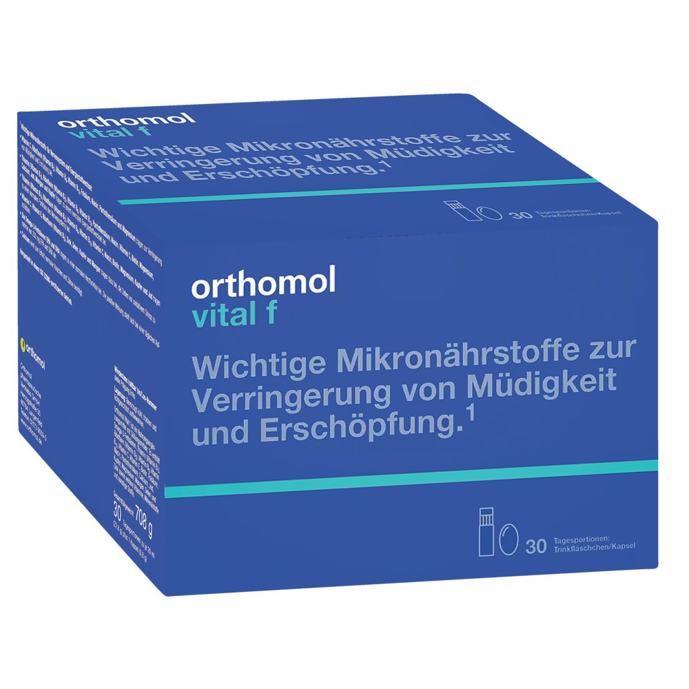 ORTHOMOL Vital F Trinkfläschchen/Kaps.Kombipack.