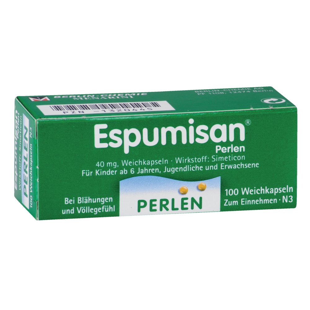 ESPUMISAN Perlen 40 mg Weichkapseln