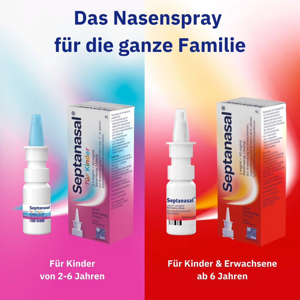 SEPTANASAL 1 mg/ml + 50 mg/ml Nasenspray