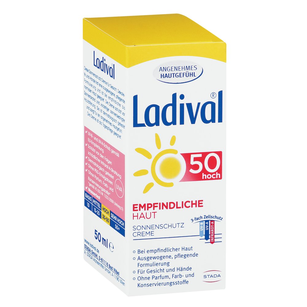 LADIVAL empfindliche Haut Creme LSF 50