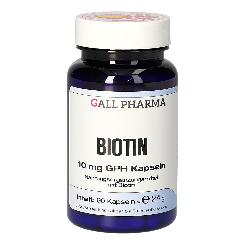 BIOTIN 10 mg GPH Kapseln