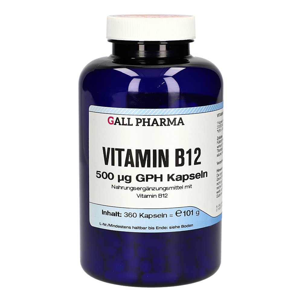 VITAMIN B12 500 μg GPH Kapseln