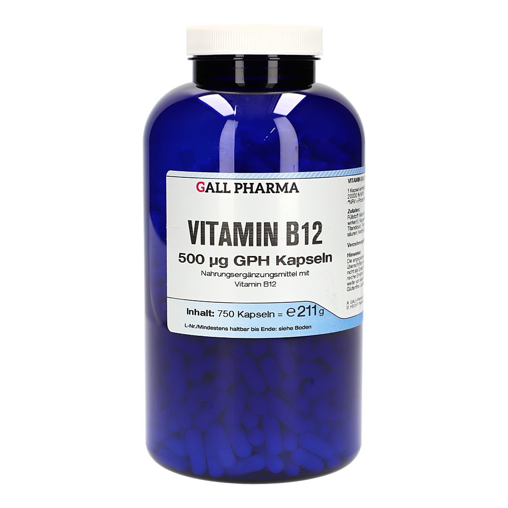 VITAMIN B12 500 μg GPH Kapseln