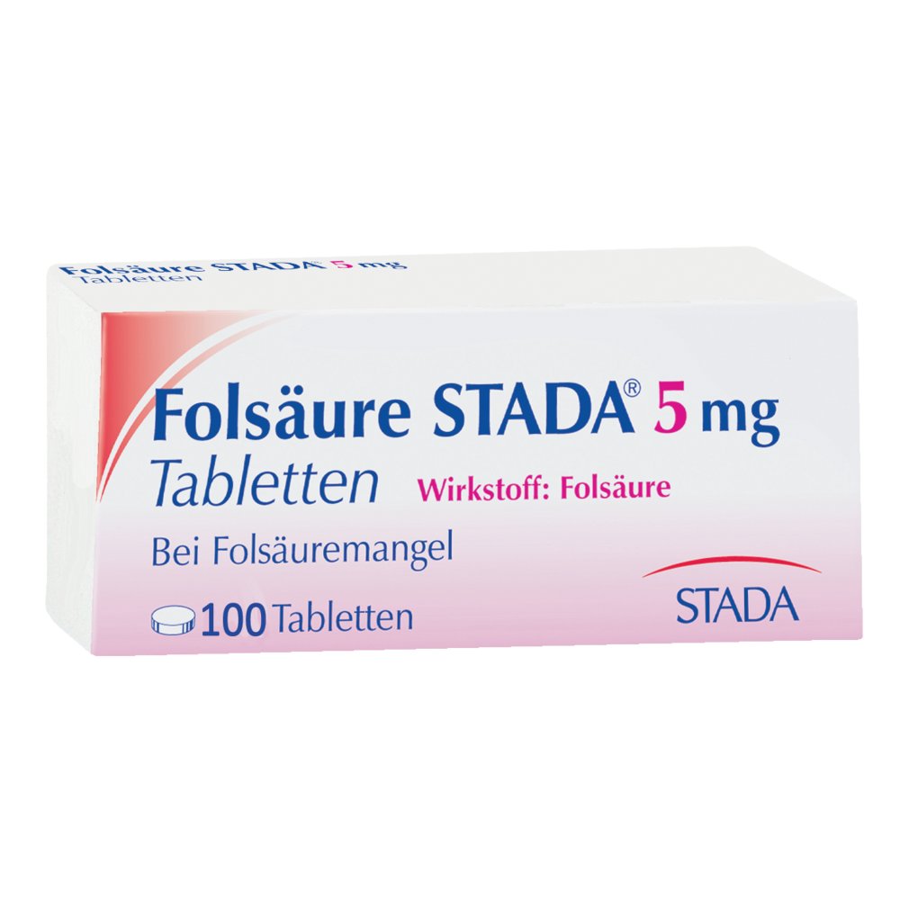 FOLSÄURE STADA 5 mg Tabletten