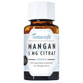 NATURAFIT Mangan 5 mg Citrat Kapseln