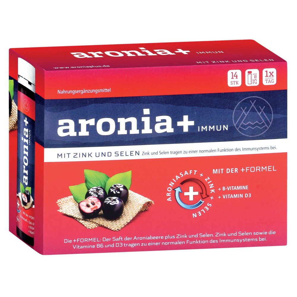 ARONIA+ IMMUN Trinkampullen