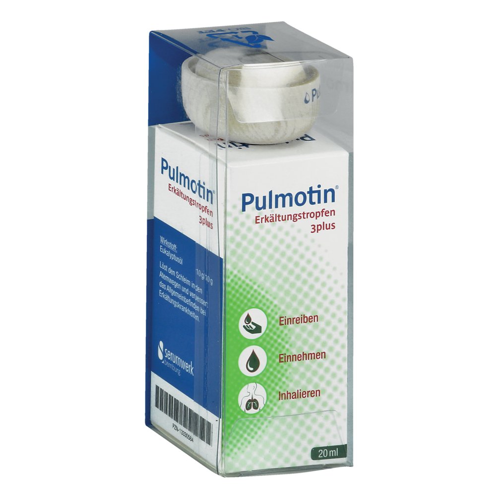 PULMOTIN Erkältungstropfen 3plus