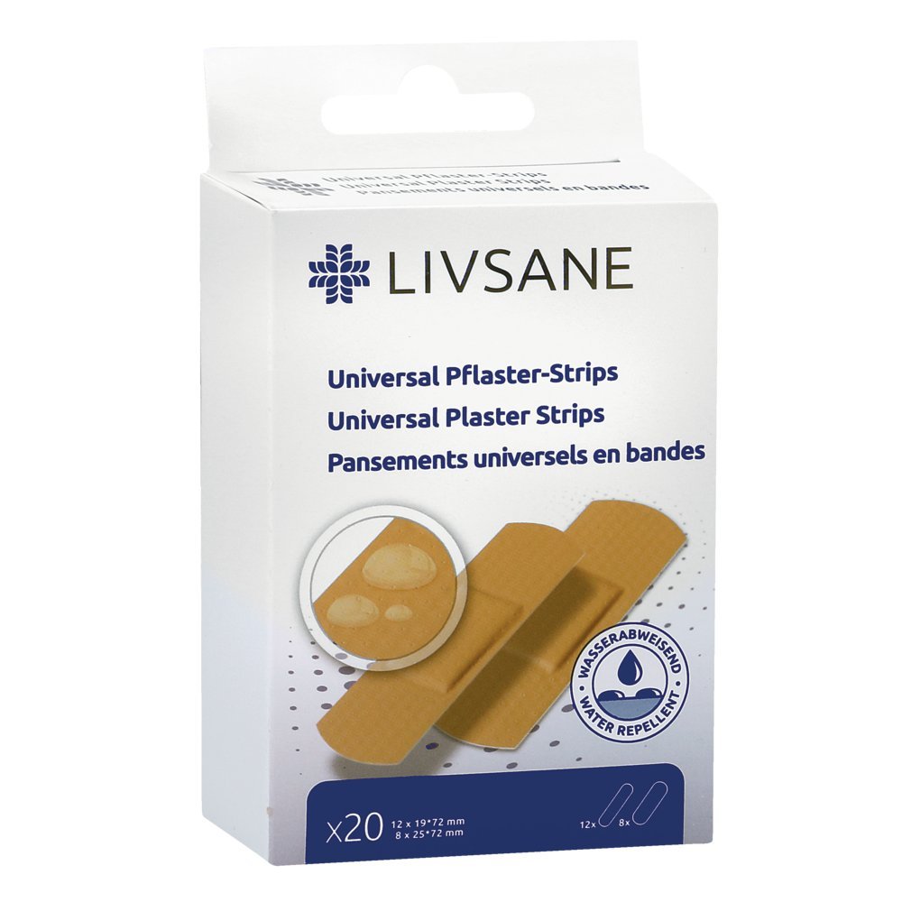 LIVSANE Universal Pflasterstrips 2 Größen