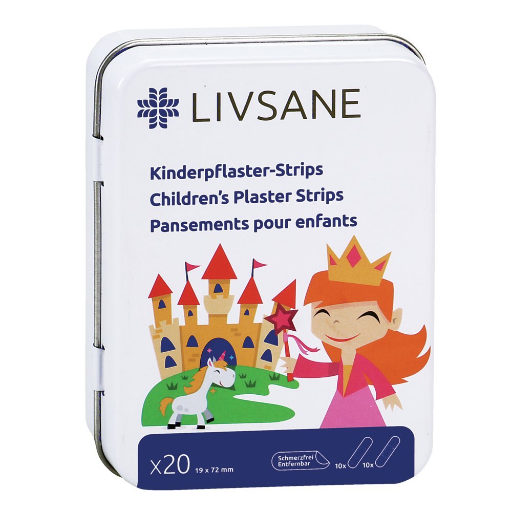 LIVSANE Kinderpflaster Strips Prinzessin