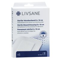 LIVSANE steriler Wundverband 8x10 cm