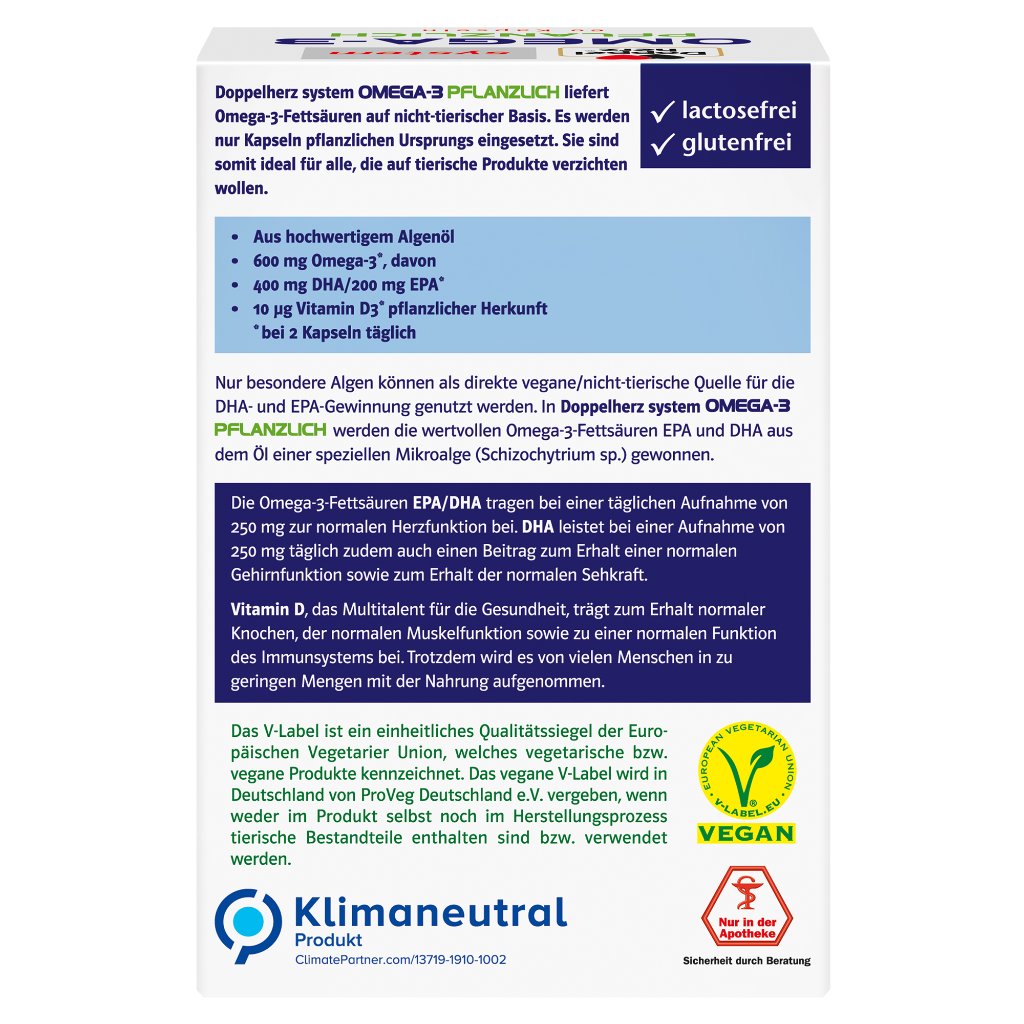 Doppelherz system Omega-3 pflanzlich