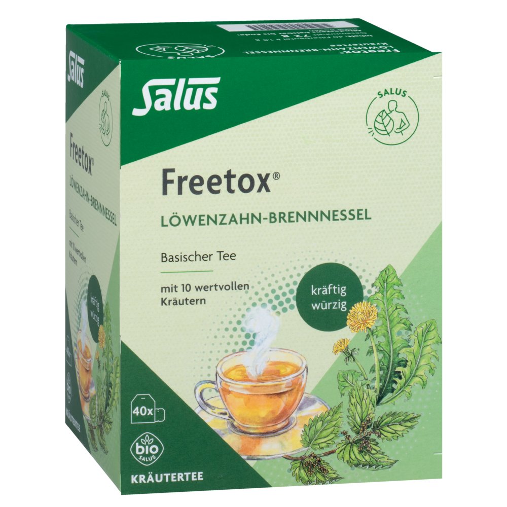 FREETOX Tee Löwenzahn-Brennnessel Bio Salus Fbtl.