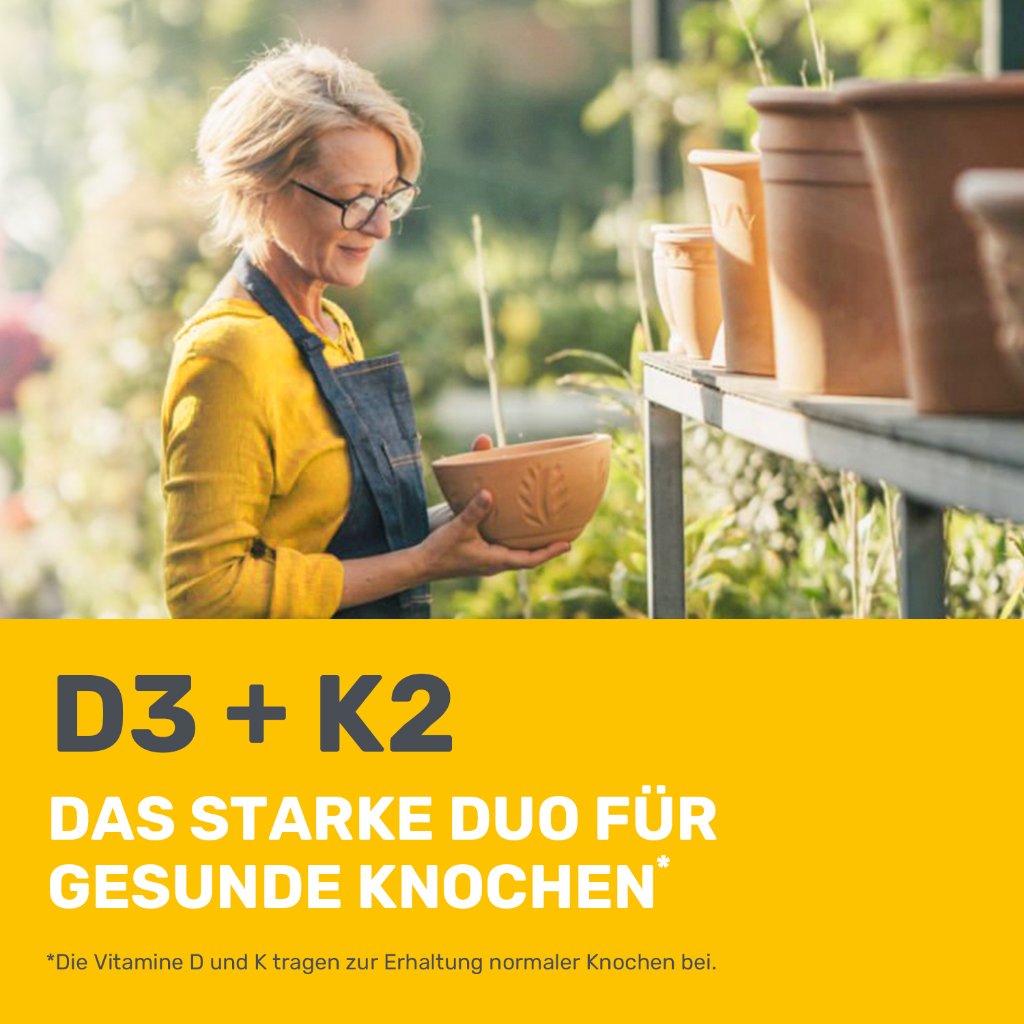 EUNOVA DuoProtect D3+K2 1000 I.E./80 μg Kapseln