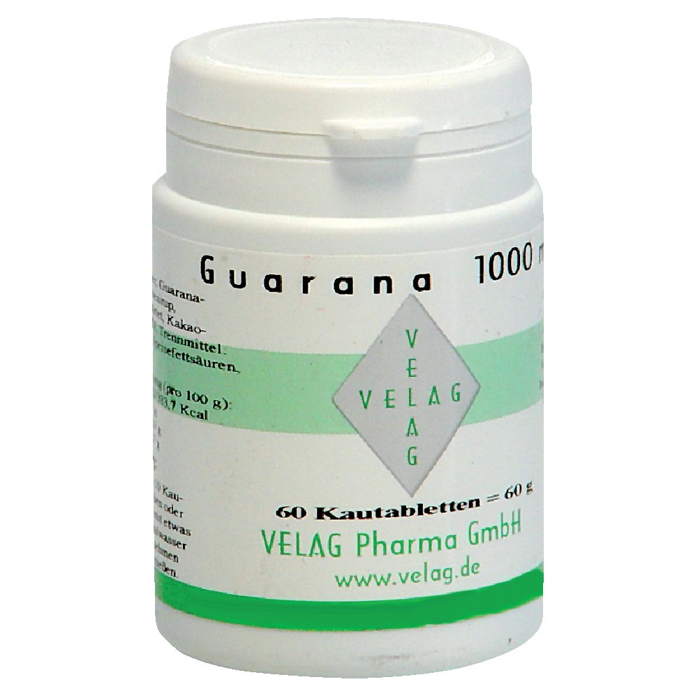 GUARANA 1000 mg Kautabletten