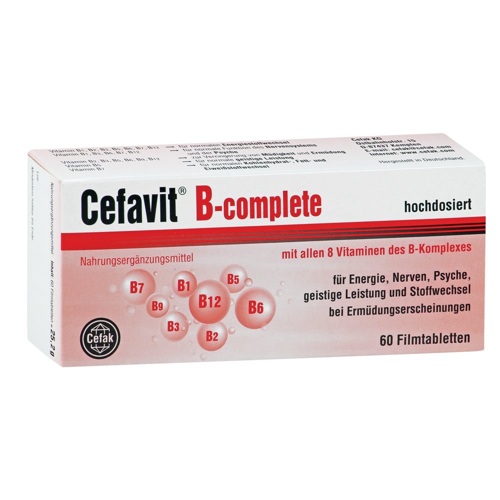 CEFAVIT B-complete Filmtabletten