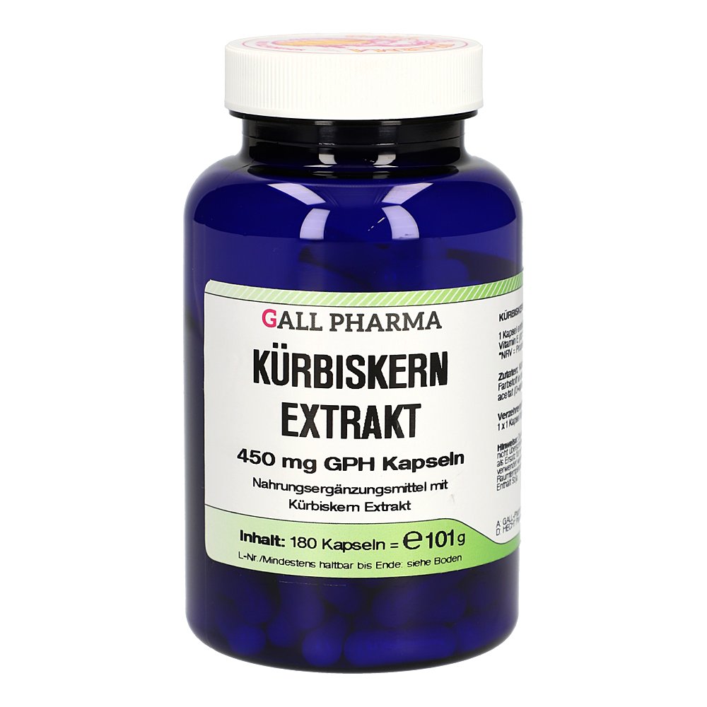 KÜRBISKERN EXTRAKT 450 mg GPH Kapseln